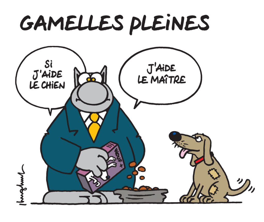 Philippe Geluck et le Chat se mobilisent. - Association Gamelles Pleines